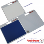 Fast-Brake Sport Mats - 3 Mat Color Choices - White, Clear and Blue